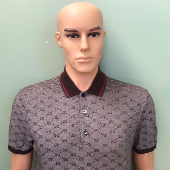 Gucci Men's Polo Shirts - Size L